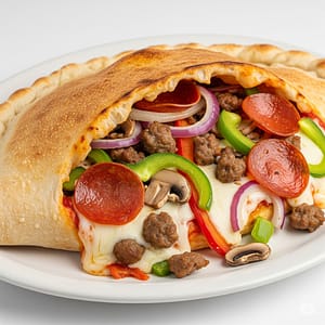 Meat Lover Stromboli/Calzone