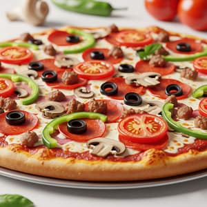 NY Style Deluxe Pizza