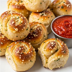 Garlic Knots w/Marinara Sauce